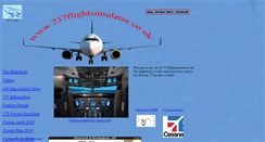 Desktop Screenshot of 737flightsimulator.co.uk